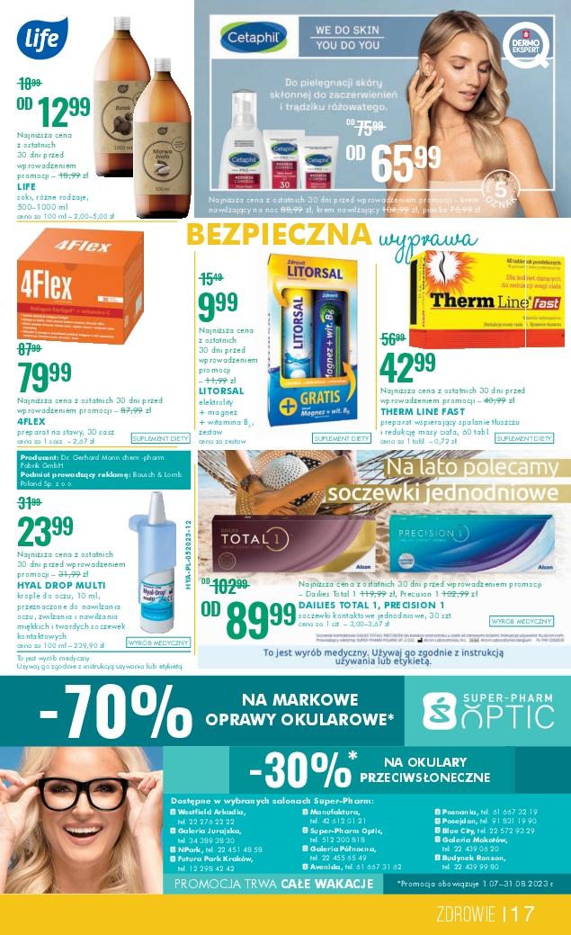 Gazetka promocyjna Superpharm do 26/07/2023 str.17