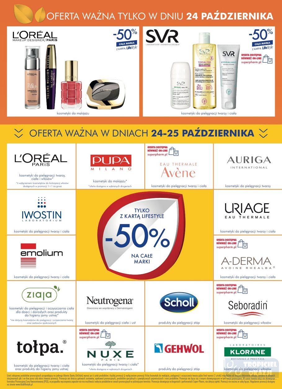 Gazetka promocyjna Superpharm do 25/10/2017 str.4