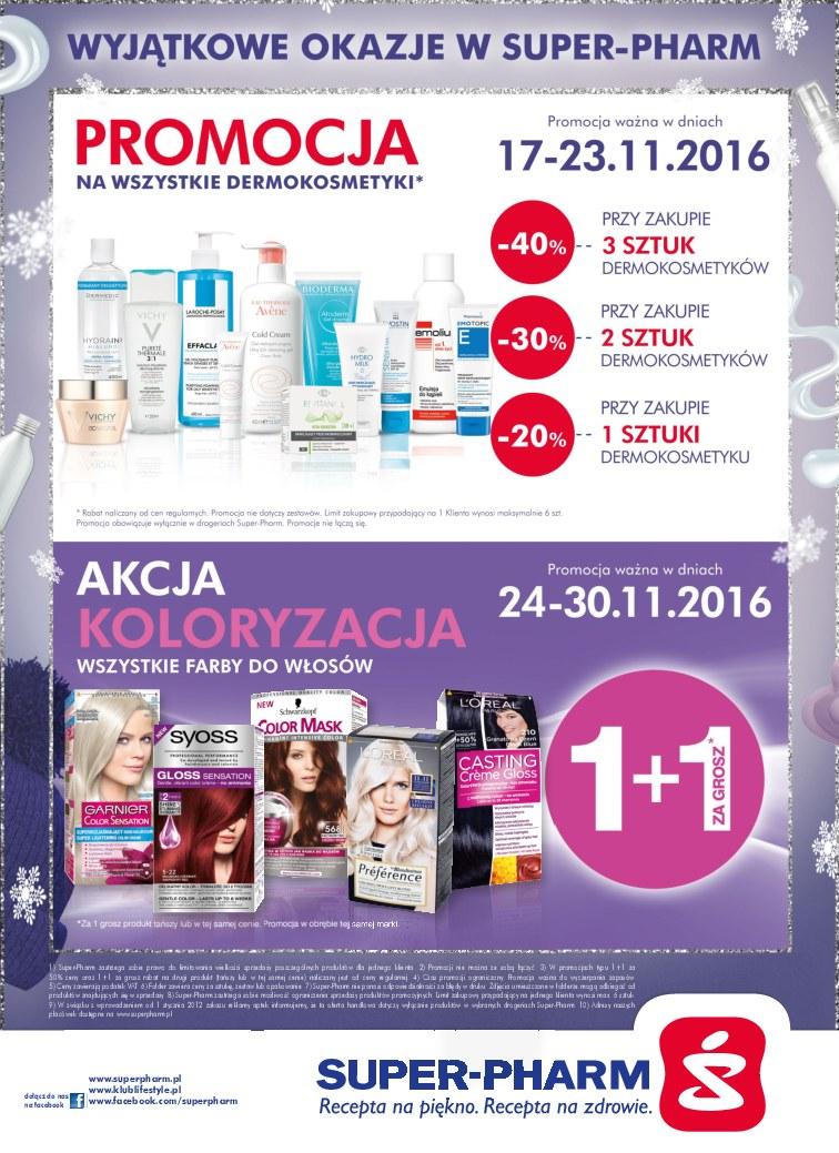 Gazetka promocyjna Superpharm do 30/11/2016 str.20