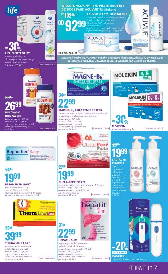 Gazetka promocyjna Superpharm do 16/04/2023 str.17