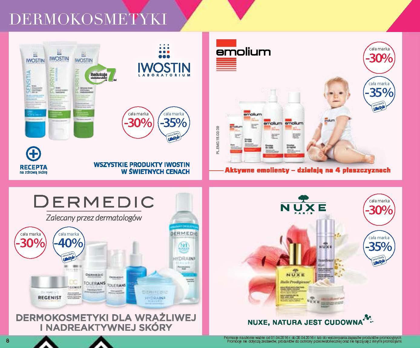 Gazetka promocyjna Superpharm do 30/04/2016 str.8