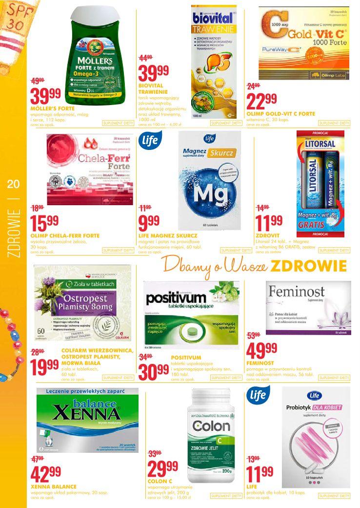 Gazetka promocyjna Superpharm do 01/07/2020 str.20