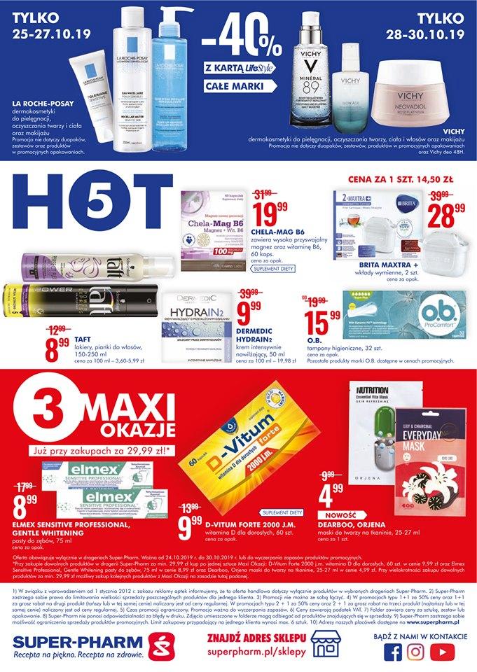 Gazetka promocyjna Superpharm do 30/10/2019 str.12
