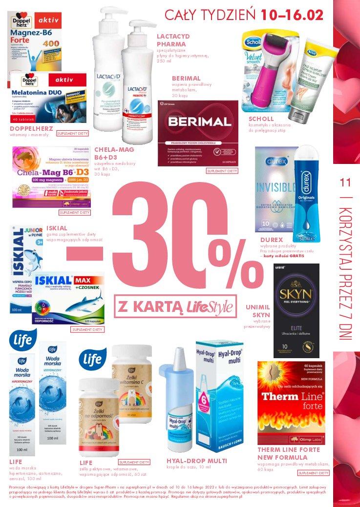 Gazetka promocyjna Superpharm do 16/02/2022 str.11