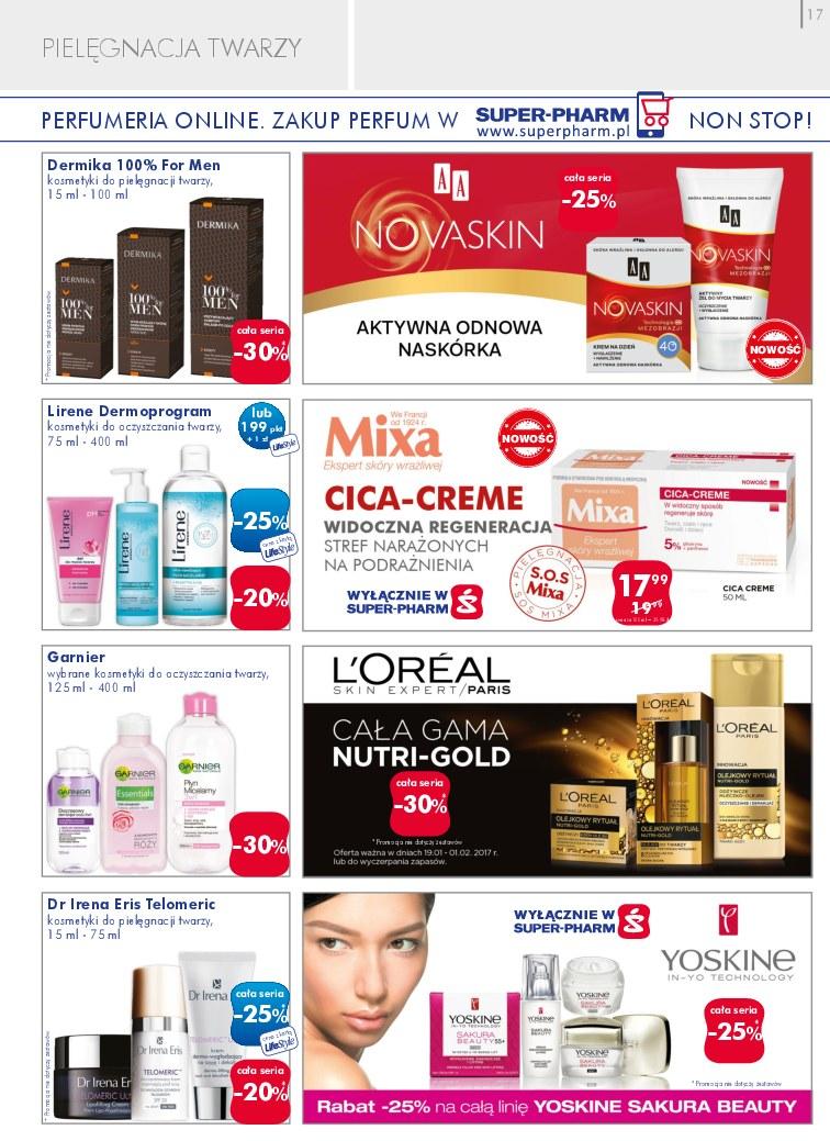 Gazetka promocyjna Superpharm do 01/02/2017 str.17