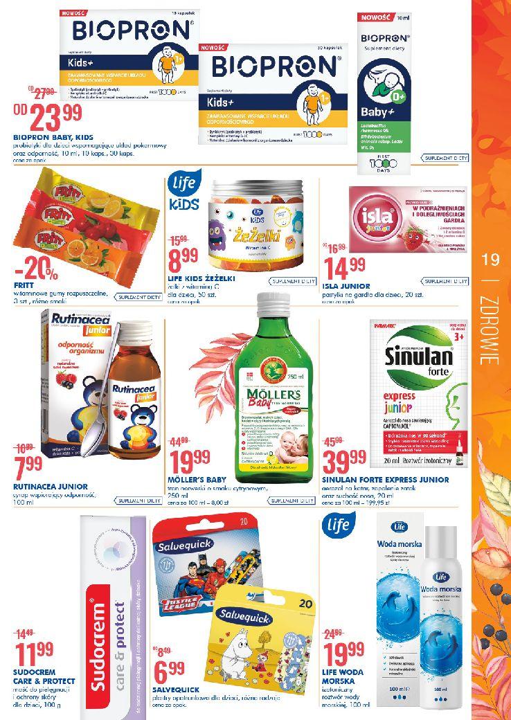 Gazetka promocyjna Superpharm do 09/10/2019 str.19