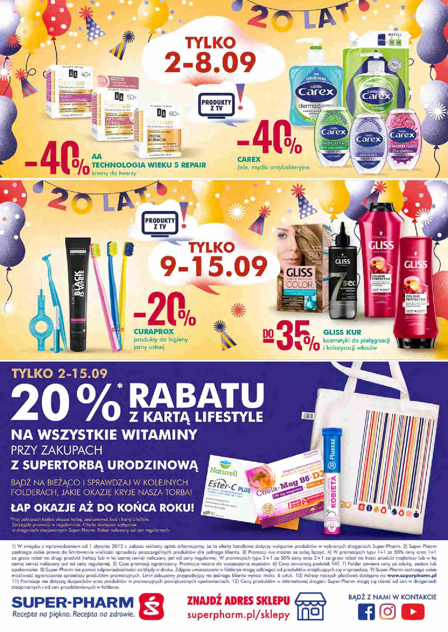Gazetka promocyjna Superpharm do 15/09/2021 str.24