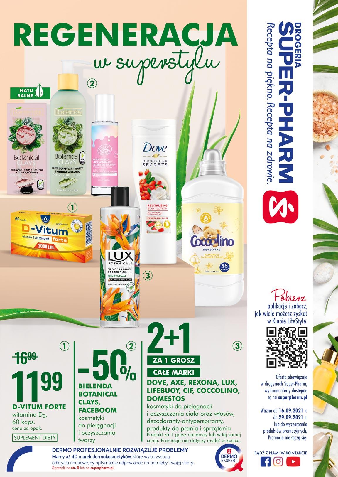 Gazetka promocyjna Superpharm do 29/09/2021 str.1