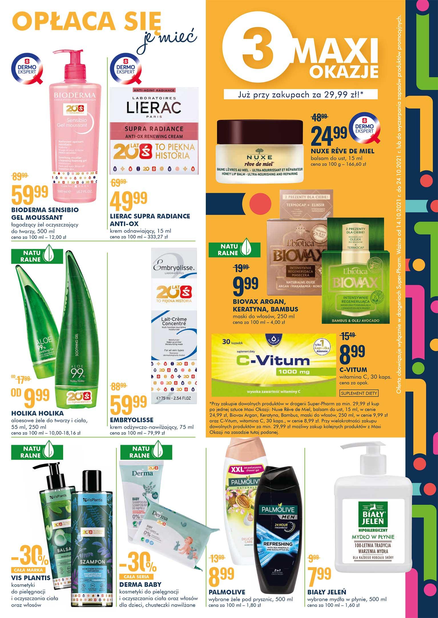 Gazetka promocyjna Superpharm do 24/10/2021 str.3