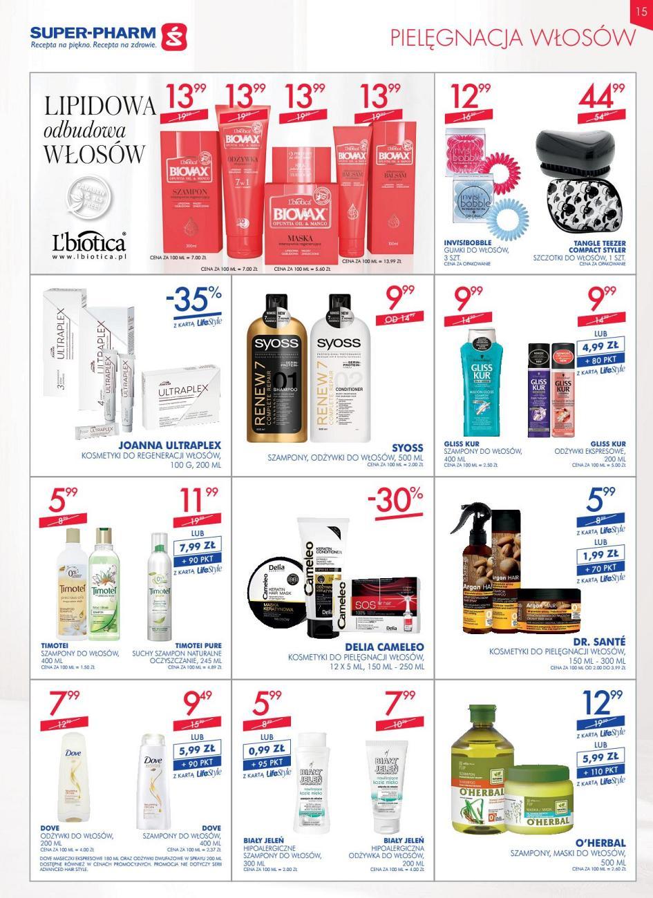 Gazetka promocyjna Superpharm do 19/04/2017 str.15