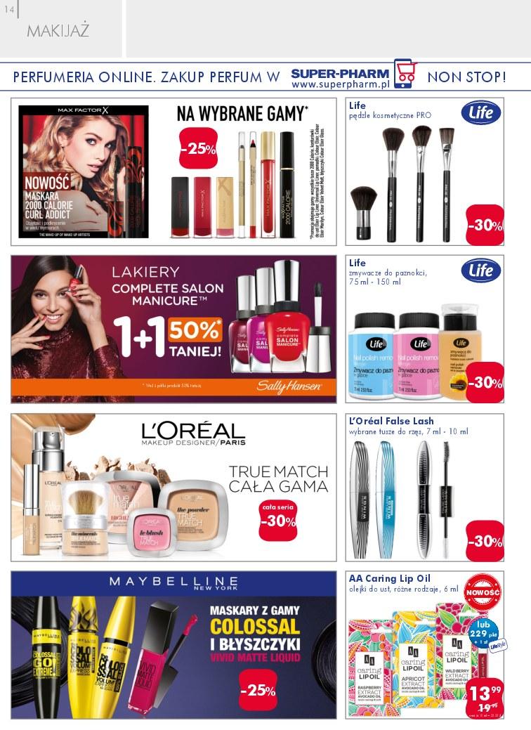 Gazetka promocyjna Superpharm do 01/02/2017 str.14