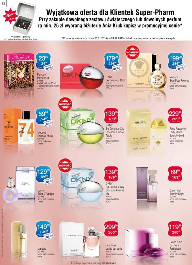 Gazetka promocyjna Superpharm do 09/12/2015 str.12