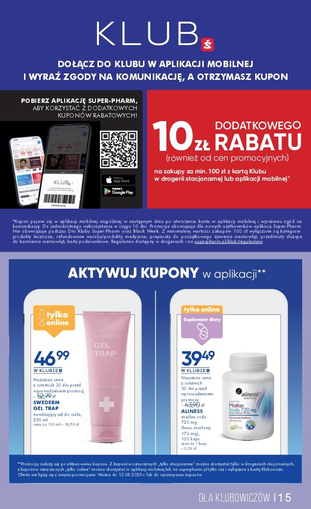 Gazetka promocyjna Superpharm do 13/08/2025 str.15