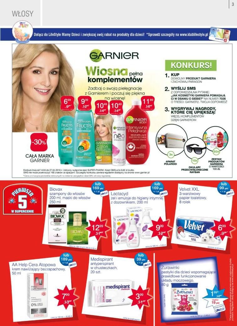 Gazetka promocyjna Superpharm do 27/04/2016 str.3