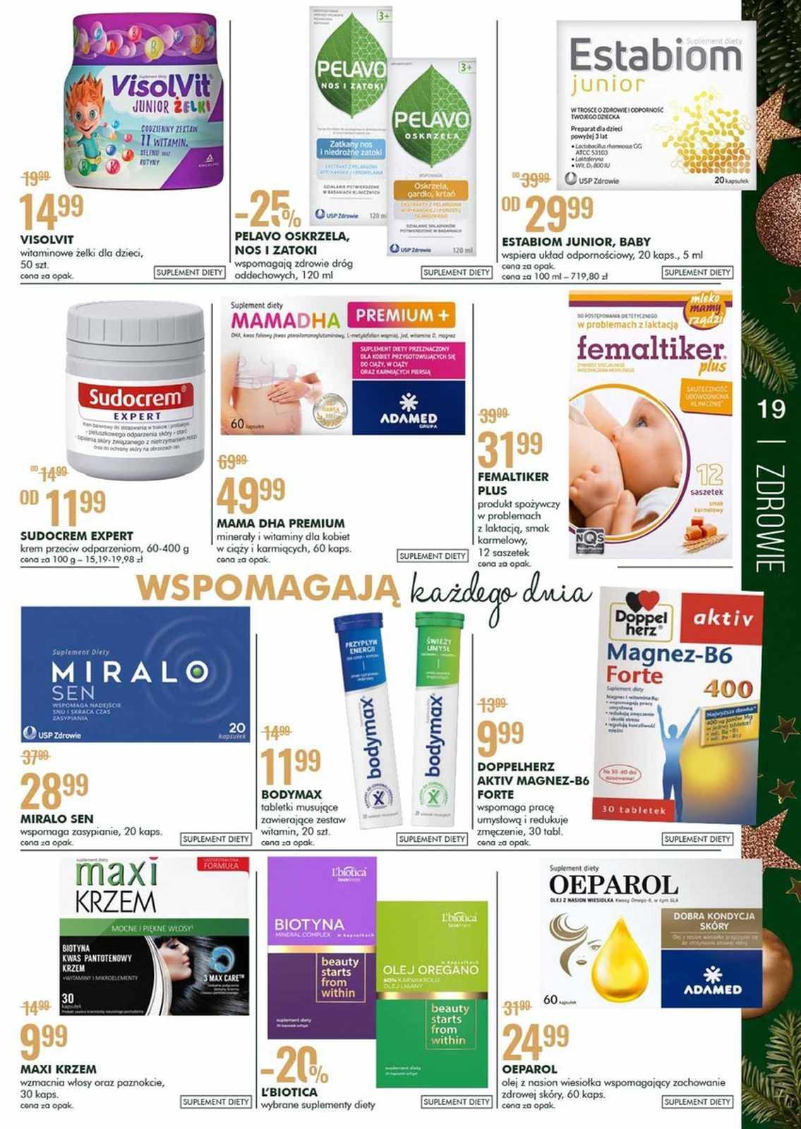 Gazetka promocyjna Superpharm do 13/12/2020 str.19