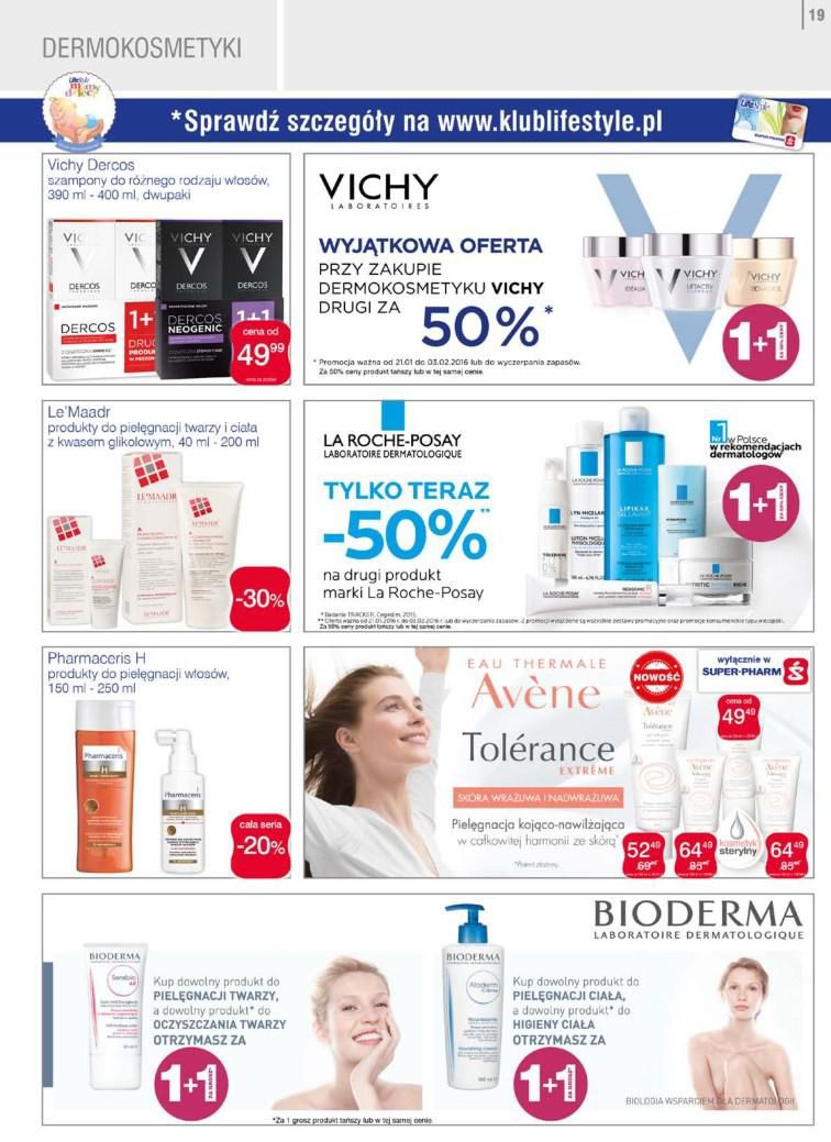 Gazetka promocyjna Superpharm do 03/02/2016 str.19
