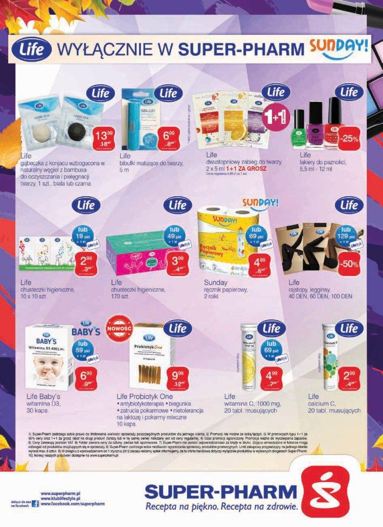 Gazetka promocyjna Superpharm do 12/10/2016 str.20