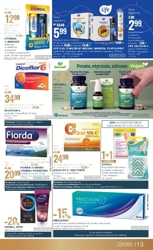 Gazetka promocyjna Superpharm do 08/01/2024 str.13