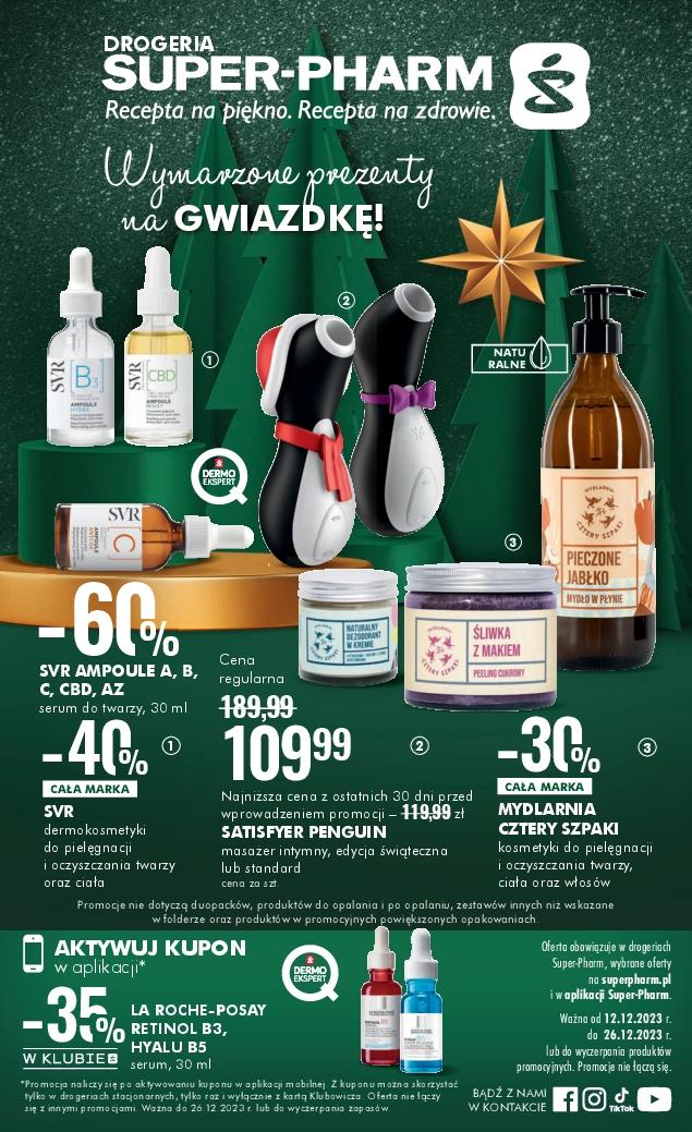 Gazetka promocyjna Superpharm do 26/12/2023 str.1