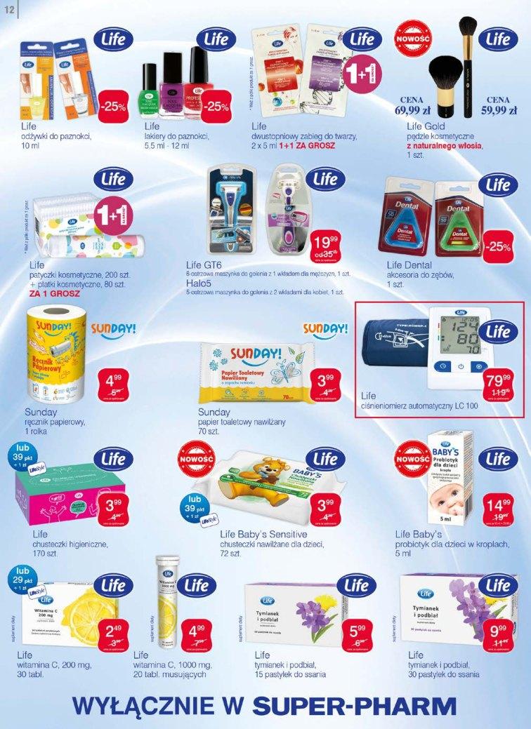 Gazetka promocyjna Superpharm do 14/09/2016 str.12