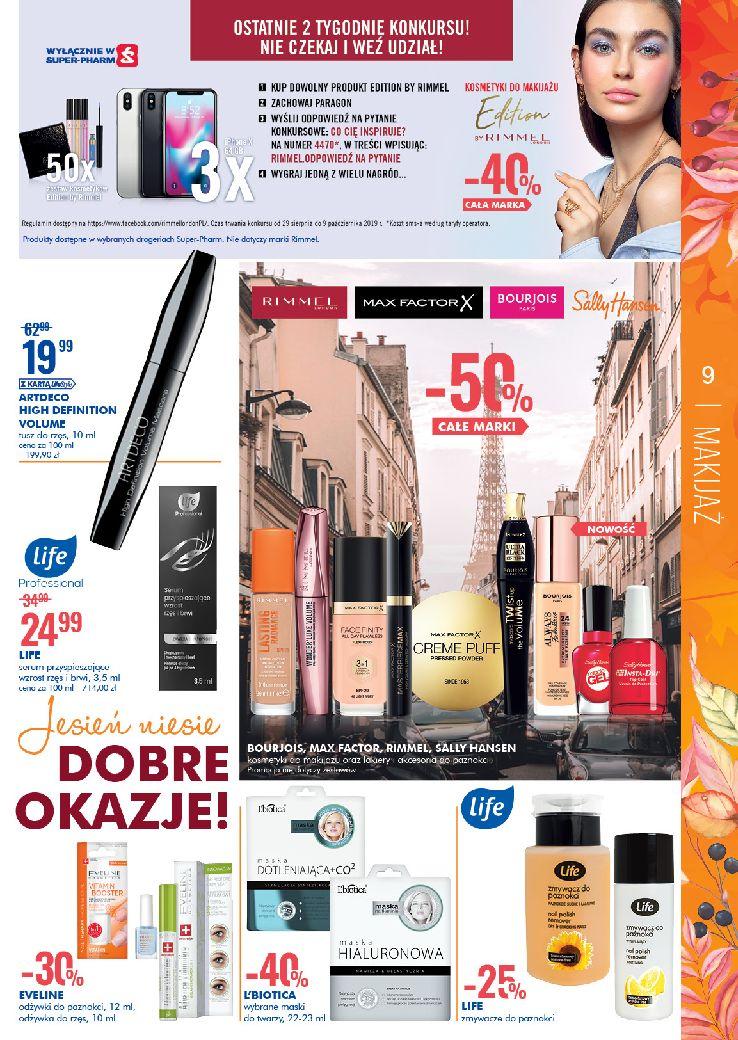 Gazetka promocyjna Superpharm do 09/10/2019 str.9