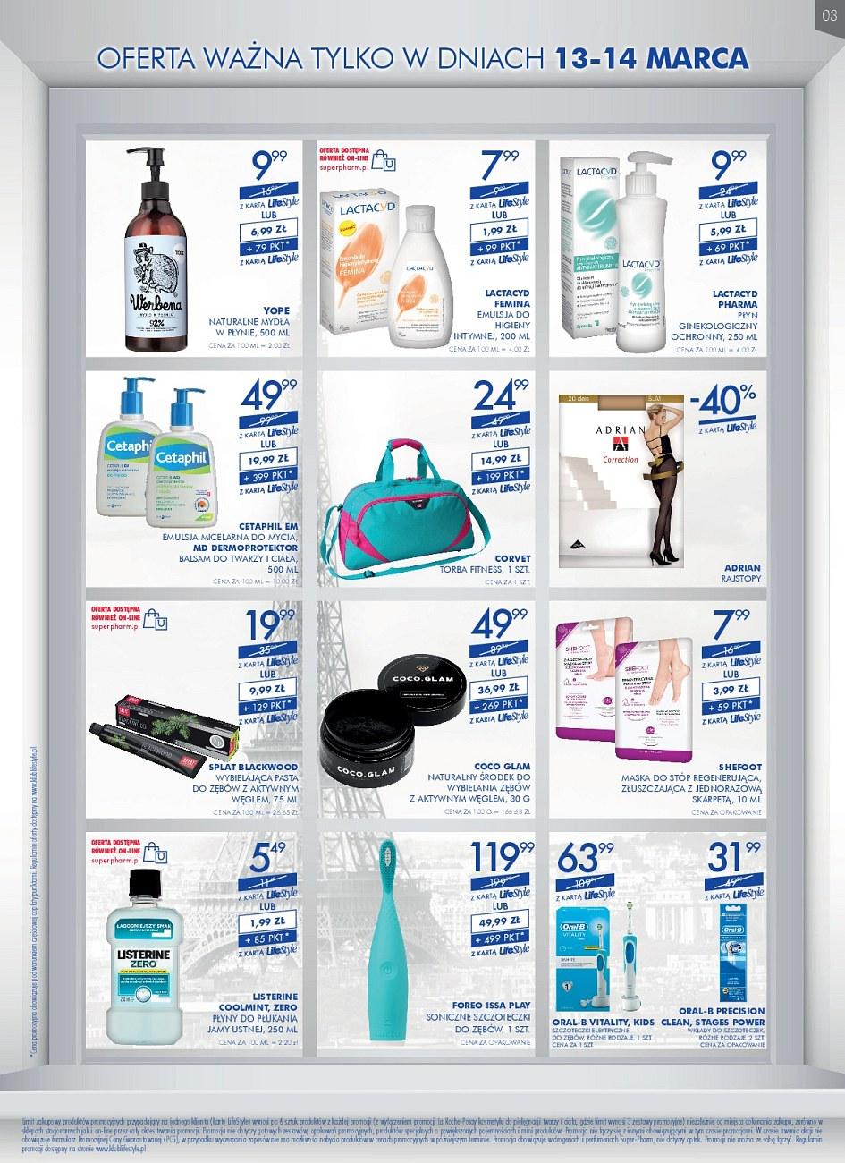 Gazetka promocyjna Superpharm do 14/03/2018 str.3