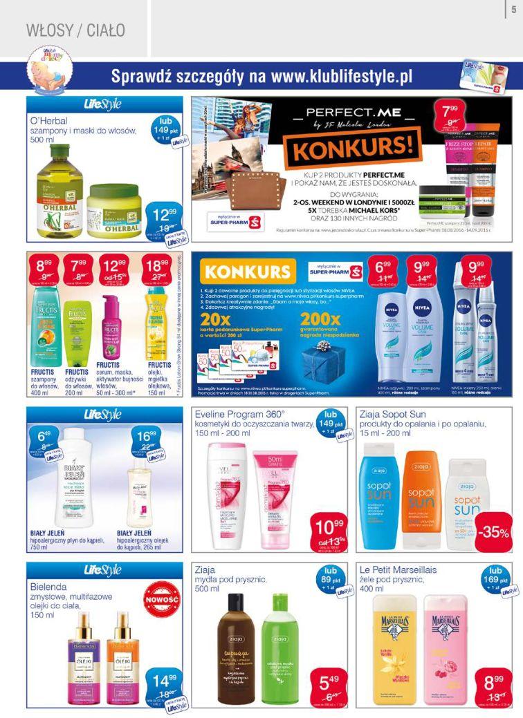 Gazetka promocyjna Superpharm do 31/08/2016 str.5