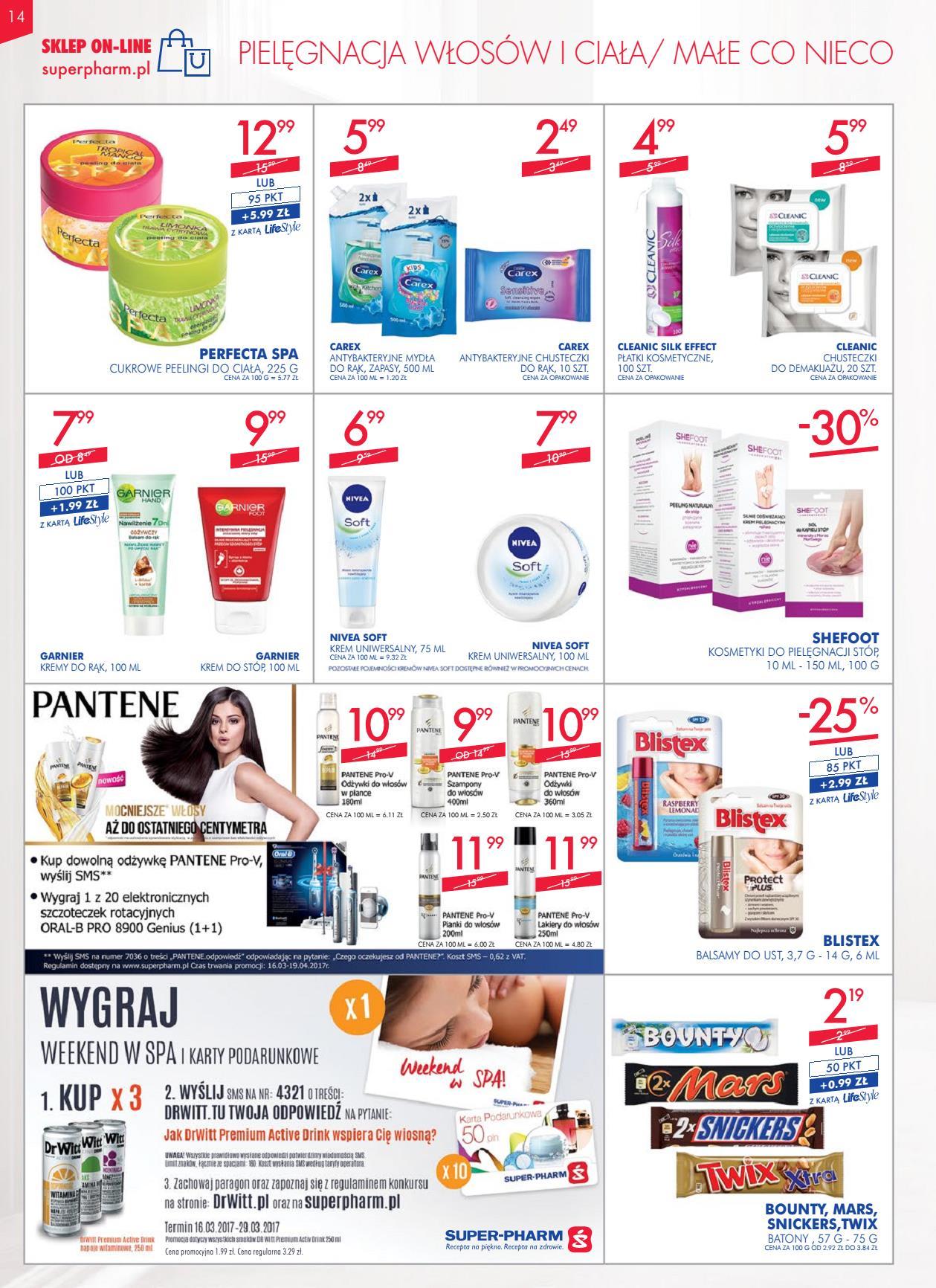 Gazetka promocyjna Superpharm do 29/03/2017 str.14
