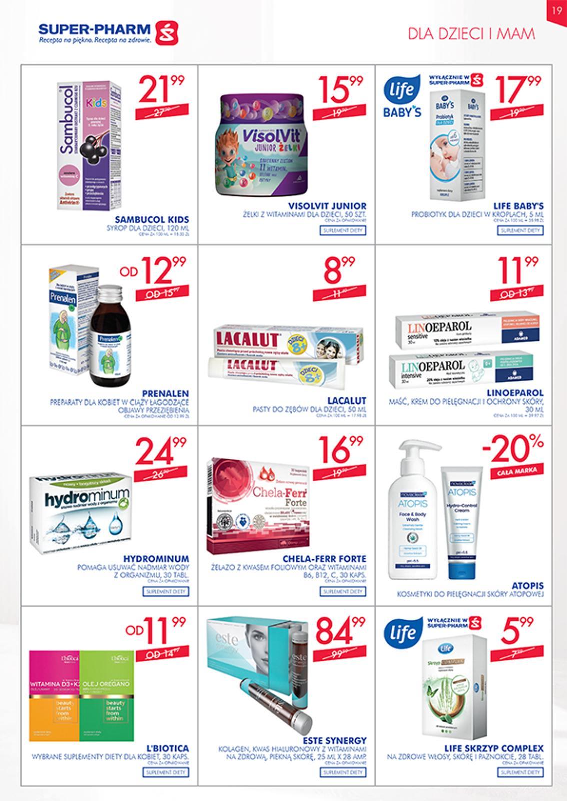 Gazetka promocyjna Superpharm do 03/07/2019 str.19