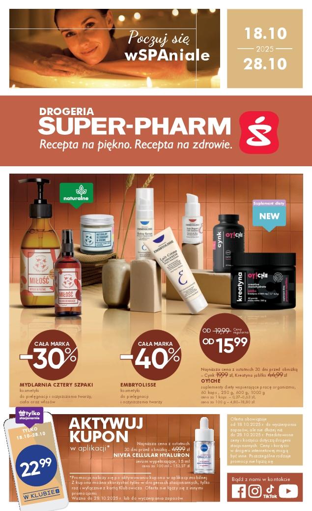 Gazetka promocyjna Superpharm do 28/10/2025 str.1