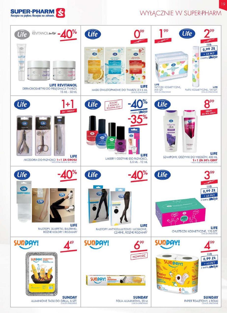 Gazetka promocyjna Superpharm do 17/05/2017 str.19