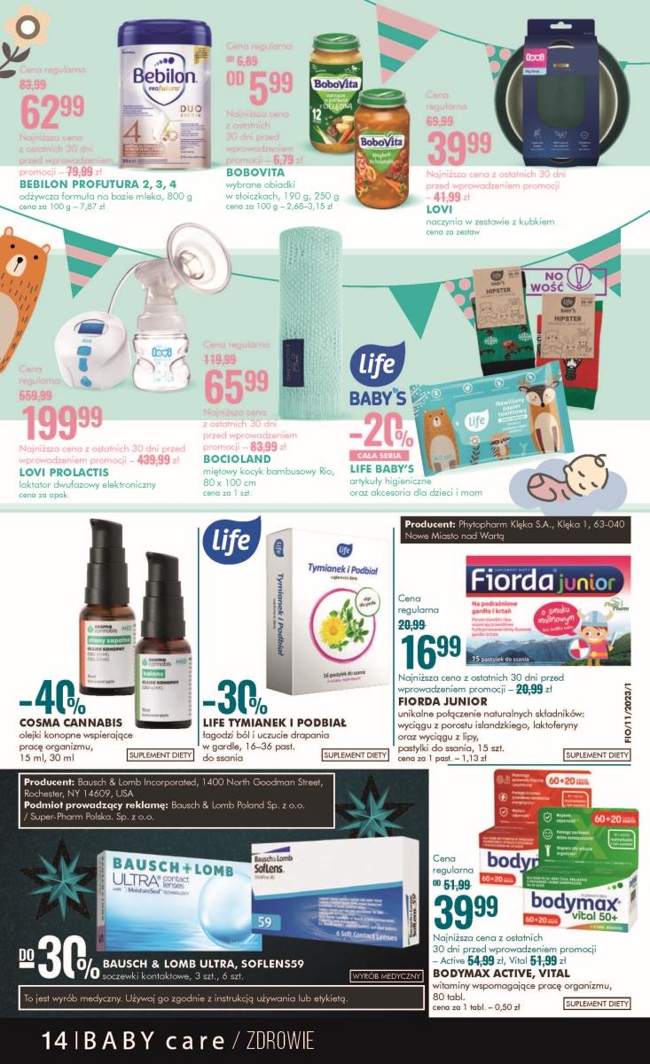 Gazetka promocyjna Superpharm do 26/11/2023 str.14