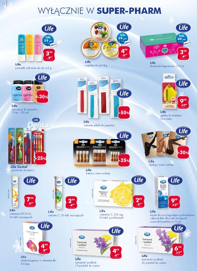 Gazetka promocyjna Superpharm do 30/11/2016 str.12