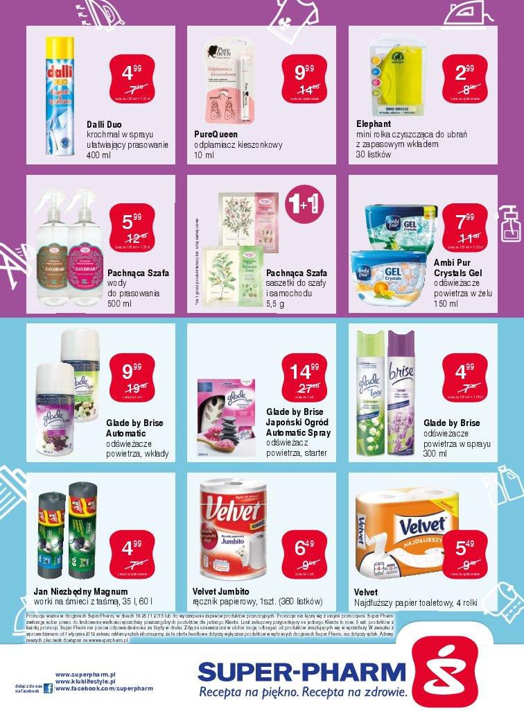 Gazetka promocyjna Superpharm do 25/11/2015 str.4