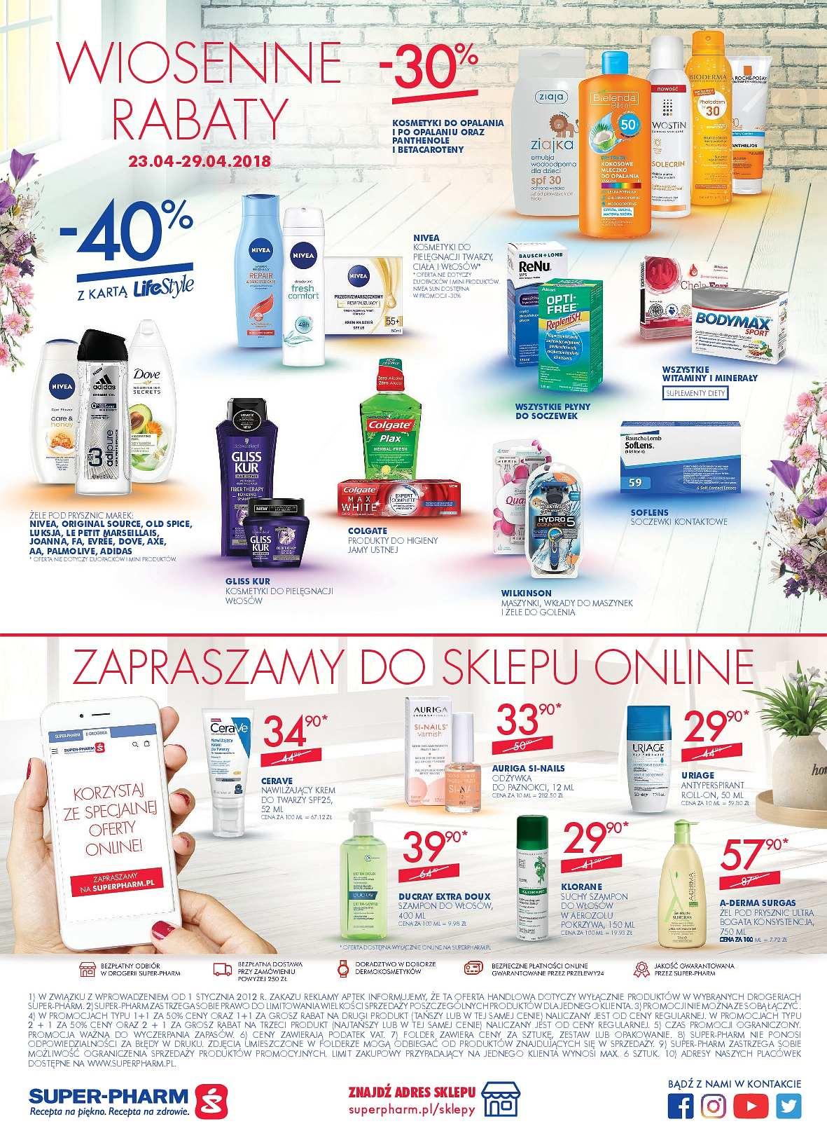 Gazetka promocyjna Superpharm do 02/05/2018 str.24