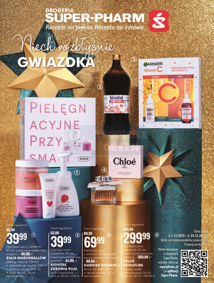 Gazetka promocyjna Superpharm do 24/12/2023 str.1