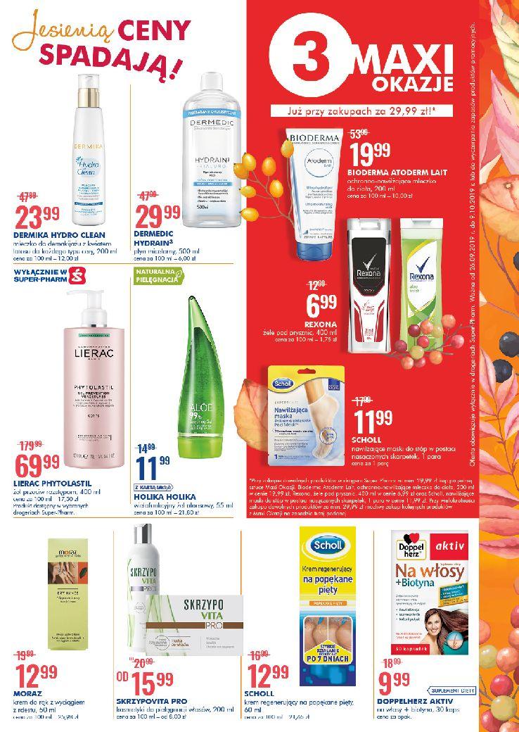 Gazetka promocyjna Superpharm do 09/10/2019 str.3
