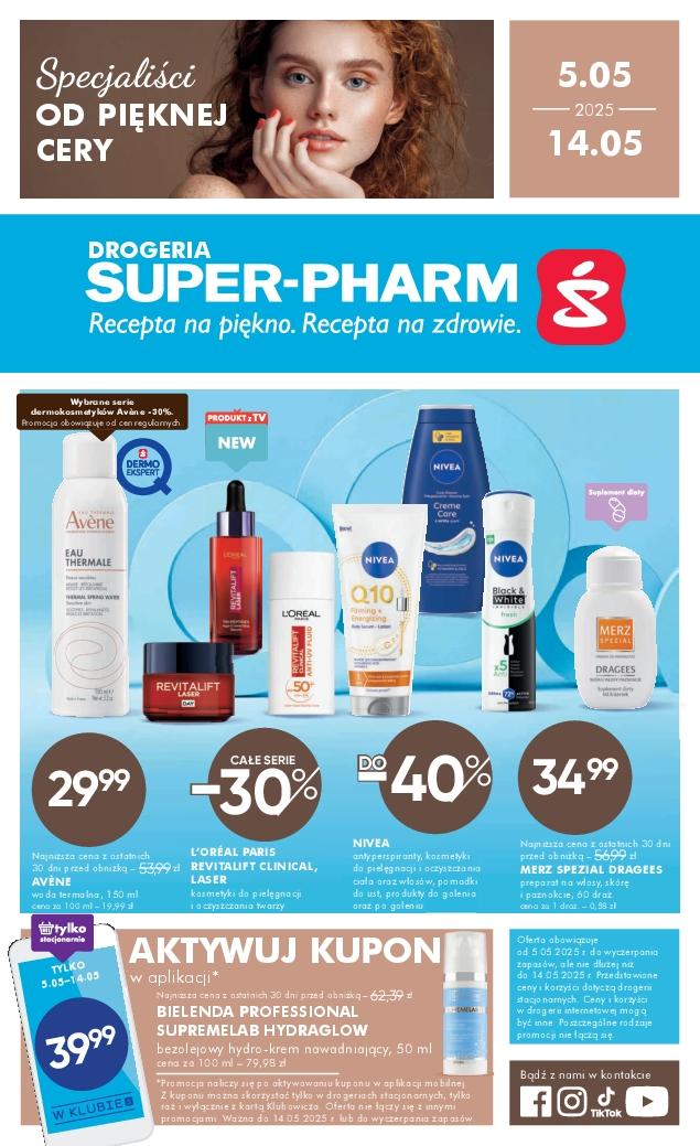 Gazetka promocyjna Superpharm do 14/05/2025 str.1