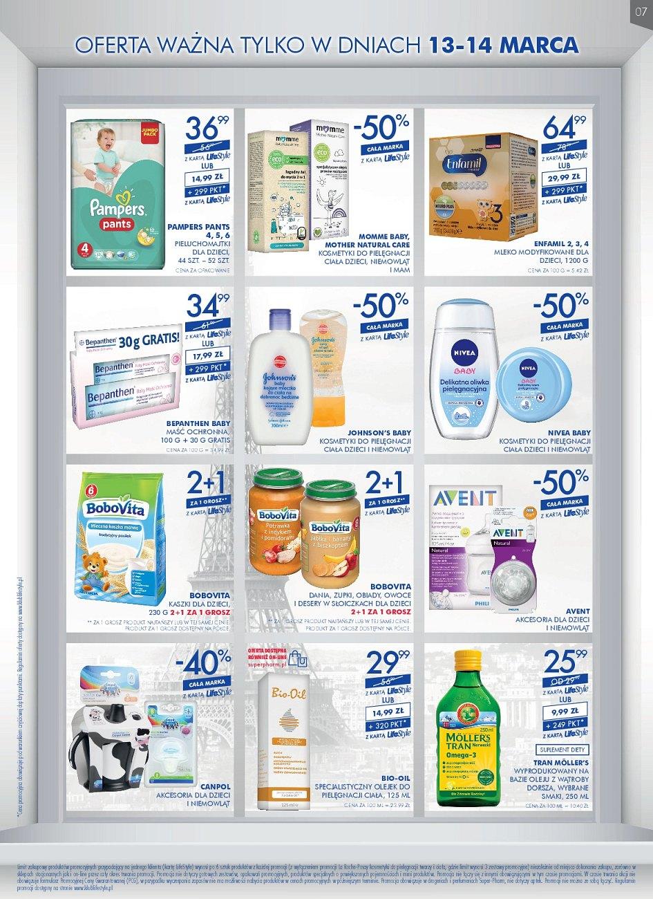 Gazetka promocyjna Superpharm do 14/03/2018 str.7