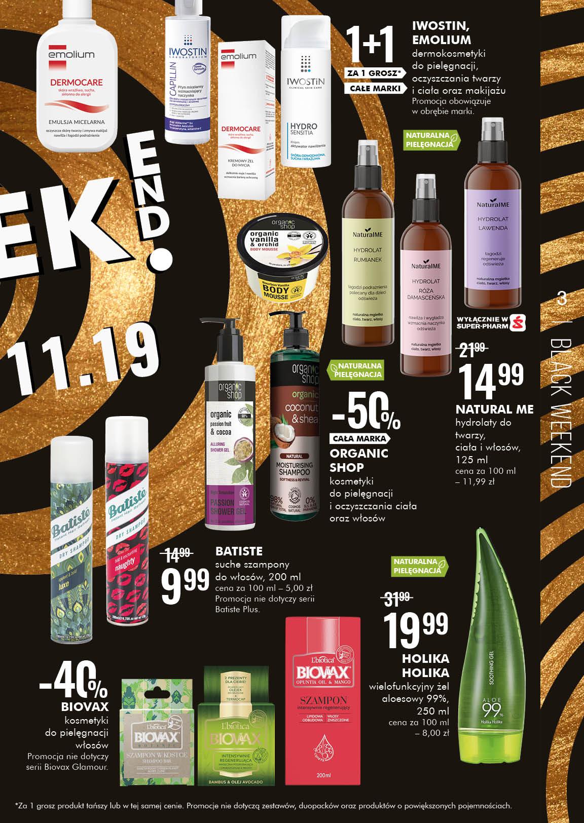 Gazetka promocyjna Superpharm do 01/12/2019 str.3