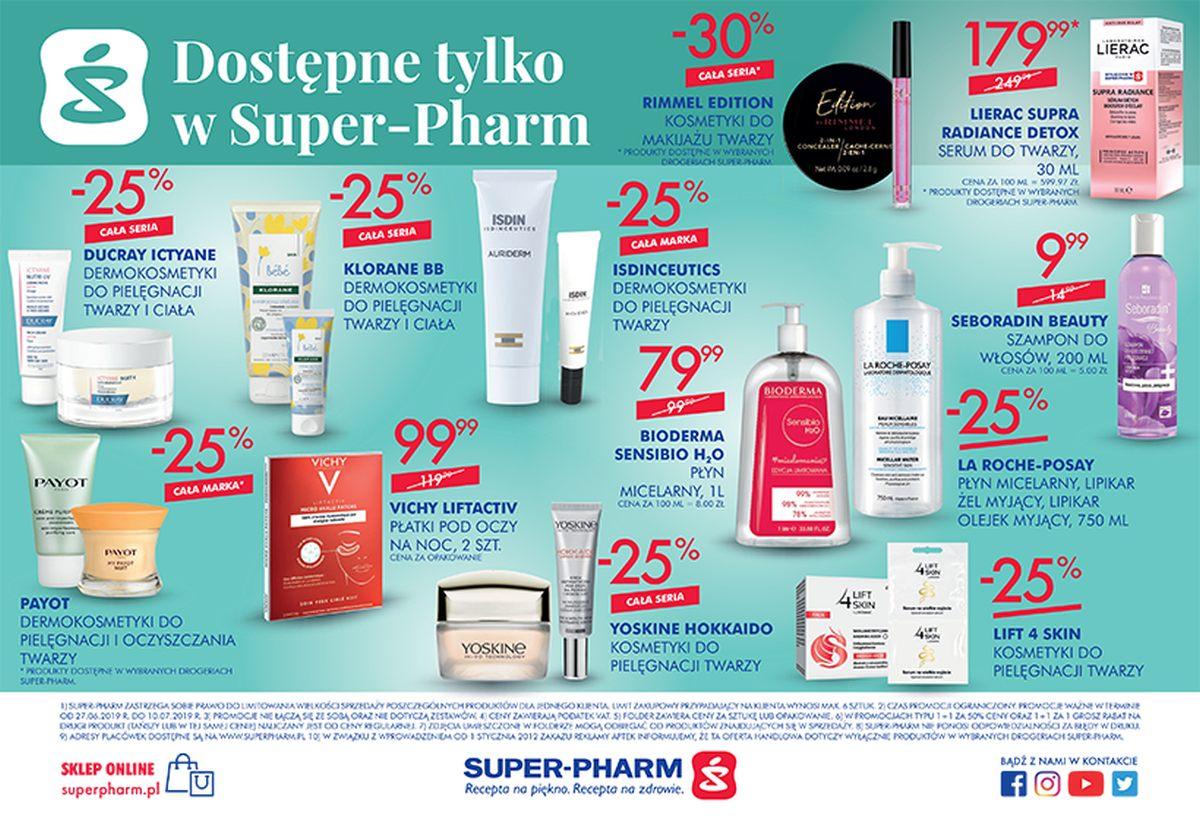 Gazetka promocyjna Superpharm do 10/07/2019 str.14
