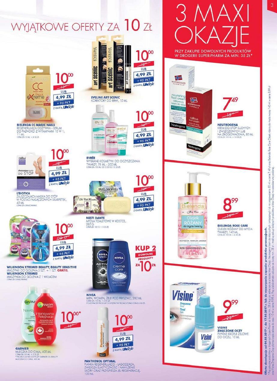 Gazetka promocyjna Superpharm do 17/05/2017 str.3