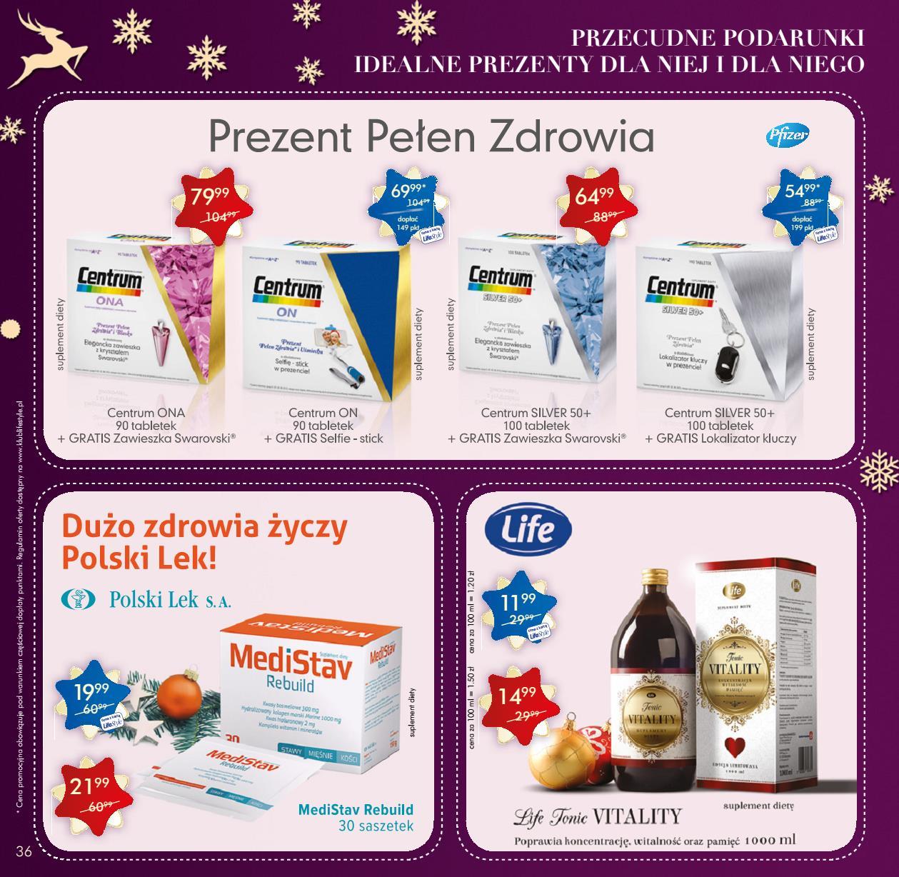 Gazetka promocyjna Superpharm do 24/12/2016 str.36