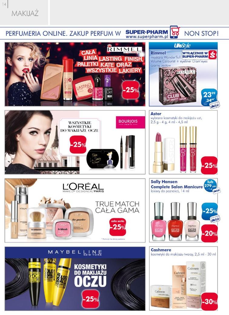 Gazetka promocyjna Superpharm do 28/12/2016 str.14