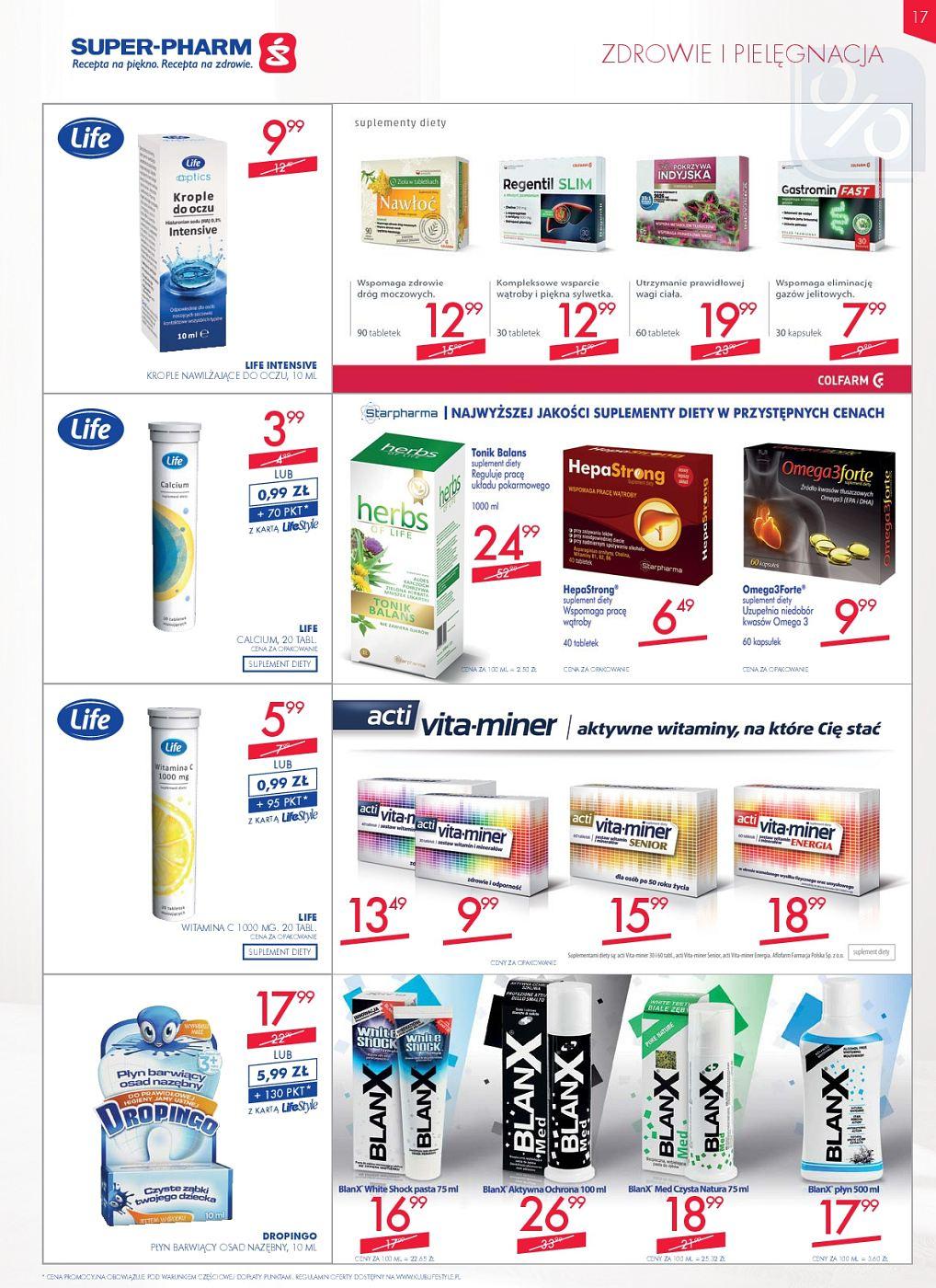 Gazetka promocyjna Superpharm do 18/04/2018 str.17