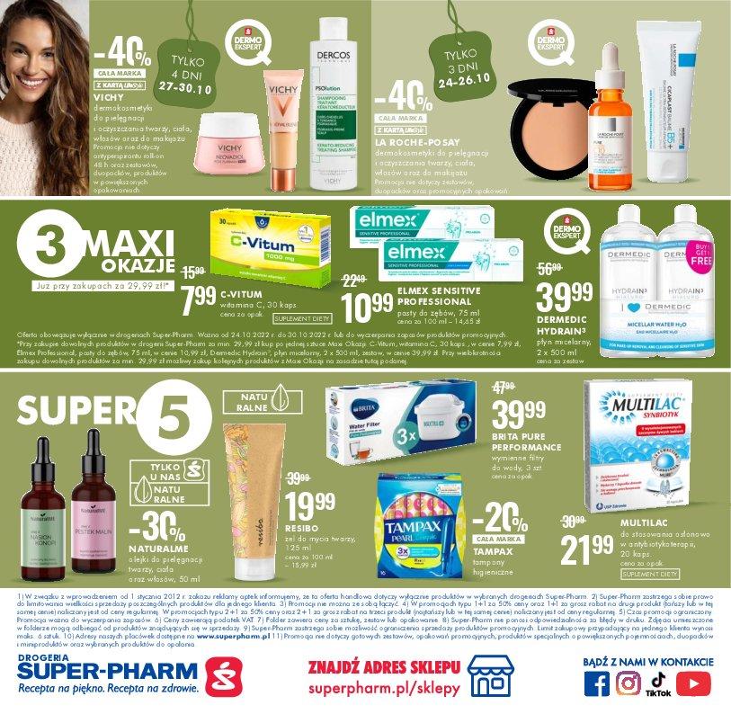 Gazetka promocyjna Superpharm do 30/10/2022 str.12