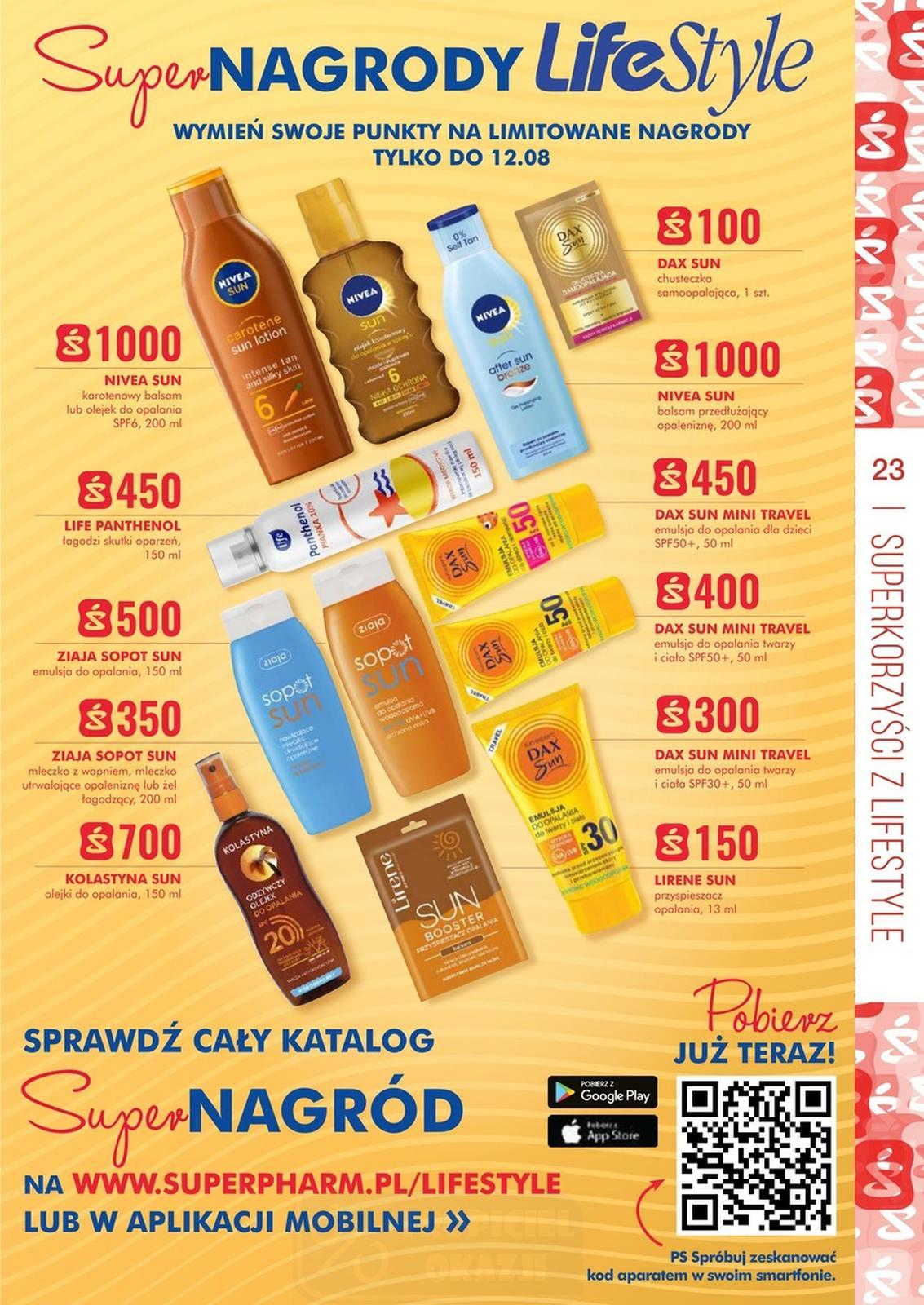 Gazetka promocyjna Superpharm do 12/08/2020 str.23