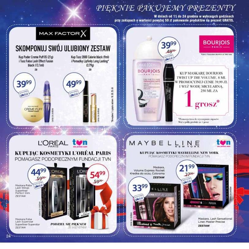 Gazetka promocyjna Superpharm do 24/12/2015 str.24