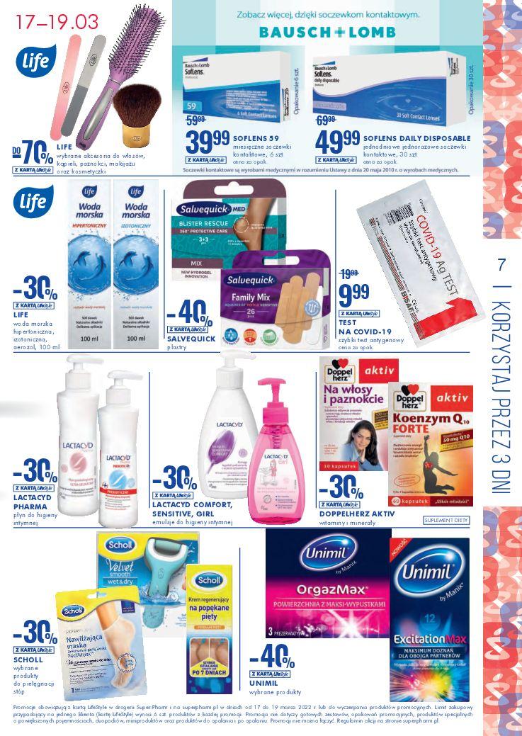 Gazetka promocyjna Superpharm do 19/03/2022 str.7