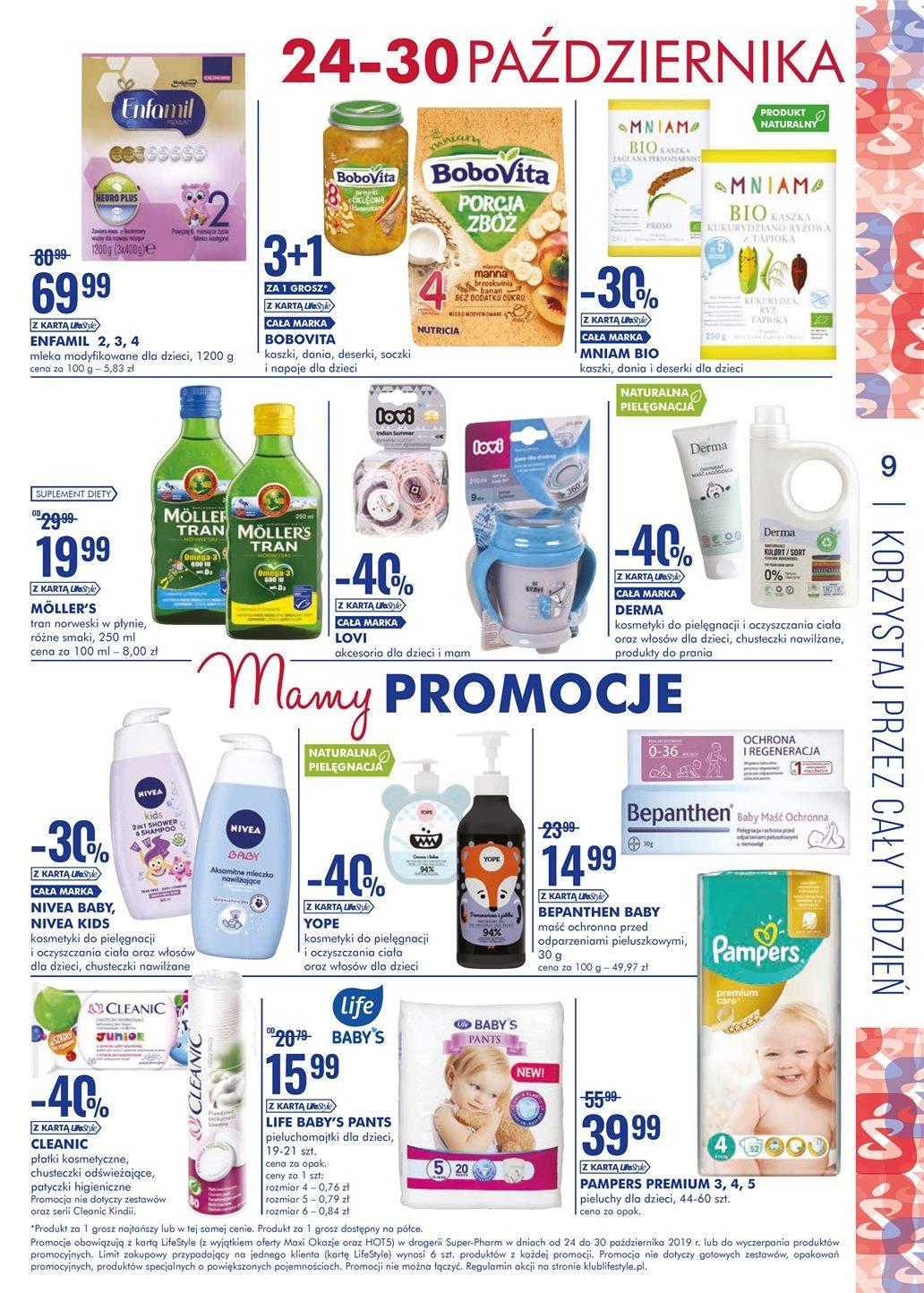 Gazetka promocyjna Superpharm do 30/10/2019 str.9